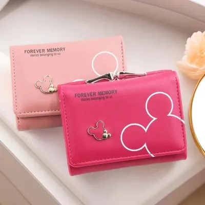 Woman Clutch Card Holder Mini Short Wallets Coin Purse